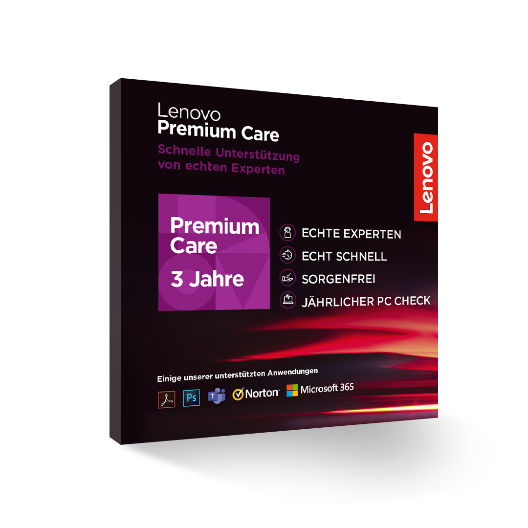Lenovo 3 Jahre Premium Care bis 950€ Warenwert Garantieerweiterungen Produkt Bild 1