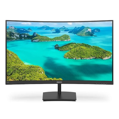 Philips 241E1SC Curved Monitor - VA-Panel, AMD FreeSync