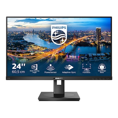 Thumbnail - Philips 242B1 Office Monitor - IPS, Höhenverstellung, USB-Hub