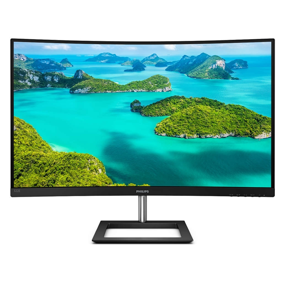 Philips 322E1C Curved Monitor - VA-Panel, Adaptive Sync B-Ware