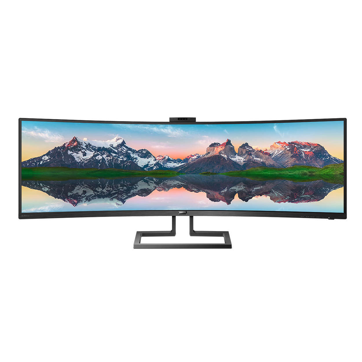 Philips 499P9H Office Monitor - Curved, DQHD, Höhenverst B-Ware