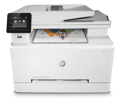 HP Color LaserJet Pro MFP M283fdw - All-in-One Drucker B-Ware Drucken, Kopieren, Scannen, Faxen, Laserdrucker Farbe