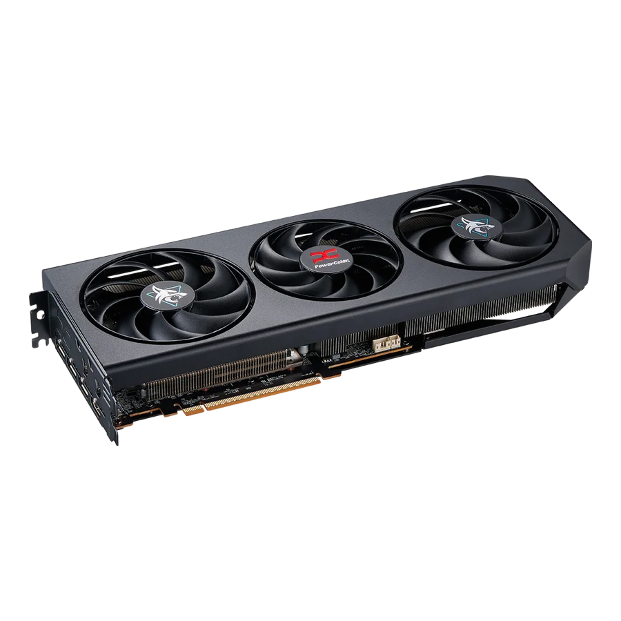 Powercolor Radeon RX 9070 Hellhound OC 16GB - 16GB GDDR6, 1x HDMI, 3x DP