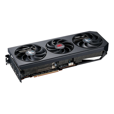 Powercolor Radeon RX 9070XT Hellhound OC 16GB B-Ware - 16GB GDDR6, 1x HDMI, 3x DP