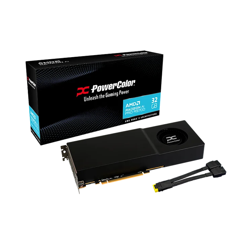 Radeon AI PRO R9700 graphics card