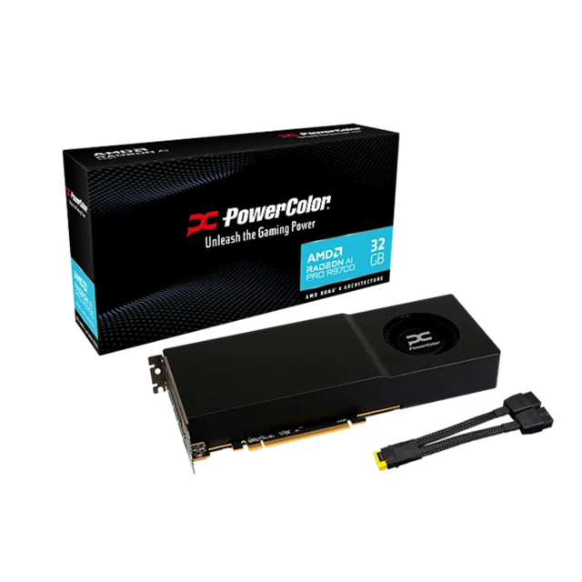 Radeon AI PRO R9700 graphics card