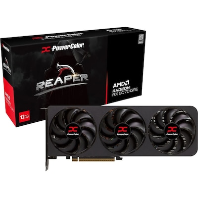 Powercolor RX 9070 GRE Reaper 12GB - 12GB GDDR6, 1x HDMI, 3x DP