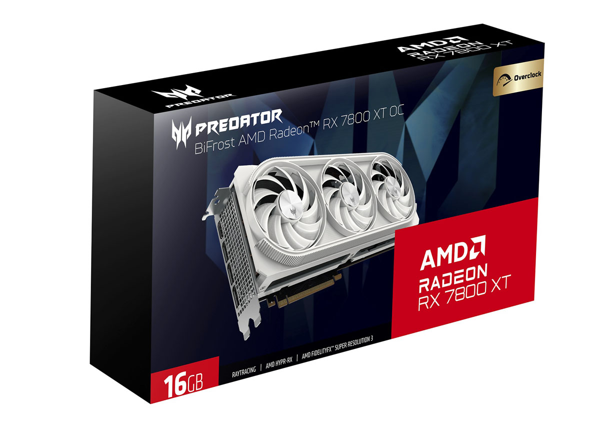Predator BiFrost Radeon™ RX 7800 XT OC Amazon | Acer Predator