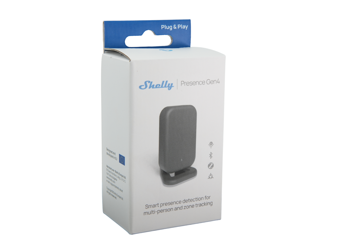 Shelly Presence Gen4 WLAN, Zigbee, Bluetooth, Matter-zertifiziert Heimautomatisierung Produkt Bild 5