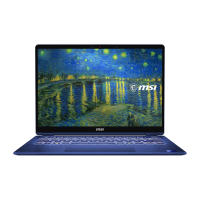 MSI Prestige 14 Flip AI+ Vincent van Gogh - Starry Night Rhône - 14" FHD+ OLED Display, Intel Core Ultra X9 378H, 32GB DDR5 RAM, 1TB SSD, Windows 11 H
