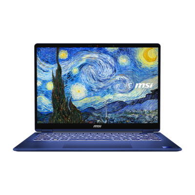 MSI Prestige 14 Flip AI+ Vincent van Gogh - The Starry Night - 14" FHD+ OLED Display, Intel Core Ultra X9 378H, 32GB DDR5 RAM, 1TB SSD, Windows 11 Hom