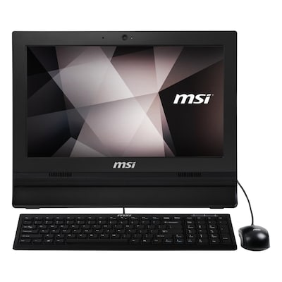 MSI PRO 16T 10M-228XDE All-in-One 15,6" Touch Display, Intel Celeron 5205U, 4GB RAM, 128GB SSD, oOS