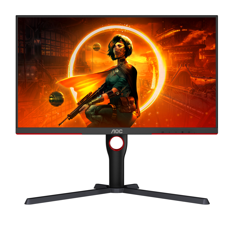 AOC Gaming Q27G3XMN B-Ware 27 Zoll QHD Monitor, 180 Hz, FreeSync Prem. Pro., HDR1000 (2560x1440, 1 ms GtG, HDMI, Display...