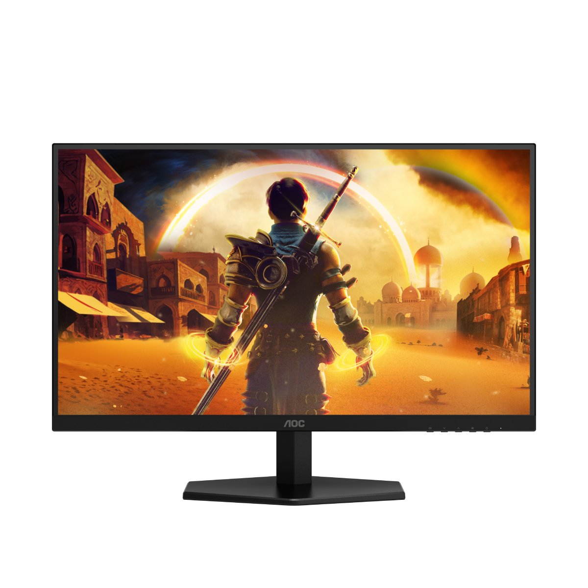 AOC Q27G42XE - 27 Zoll Quad HD Monitor, 180 Hz, 1 ms, G-Sync comp., HDR10 (2560x1440, 2x HDMI 2.0, 1x DisplayPort 1.4) s...