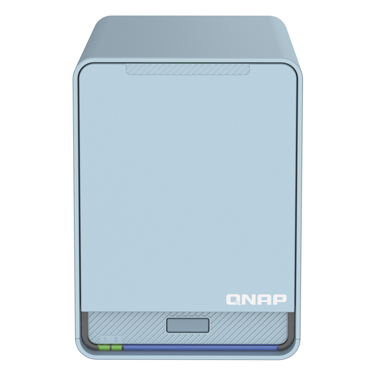 QNAP QmiroPlus-201W WLAN Mesh Router [Tri-Band, bis zu 2.134 Mbit/s, 4x Gigabit Ethernet, 2x USB 3.0, 2x 2,5" SATA HDD/S...