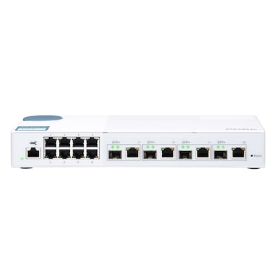 QNAP QSW-M408-4C Netzwerk-Switch Managed L2 Gigabit Ethernet (10/100/1000) Weiß