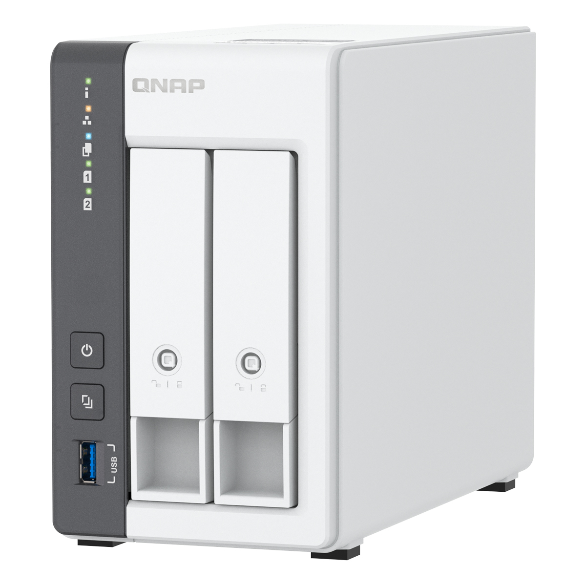 QNAP TS-216G 12TB Seagate IronWolf NAS-Bundle NAS inkl. 2x 6TB Seagate IronWolf 3.5 Zoll SATA Festplatte NAS Produkt Bild 3