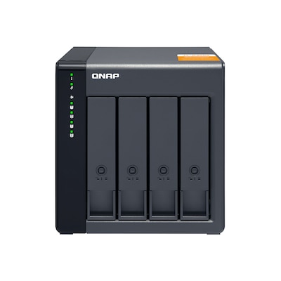 QNAP TL-D400S Speicherlaufwerksgehäuse HDD / SSD-Gehäuse Schwarz, Grau 2.5/3.5"