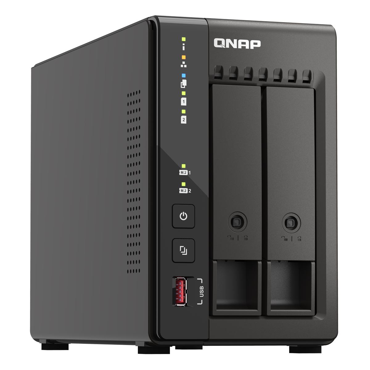QNAP TS-220 HDD 3TB × 2 専用：QNAP TS-220 ＋ WD RED 3TB