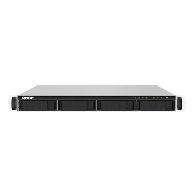 QNAP TS-432PXU NAS Rack (1U) Annapurna Labs Alpine AL-324 2 GB DDR4 0 TB QNAP Turbo System Schwarz