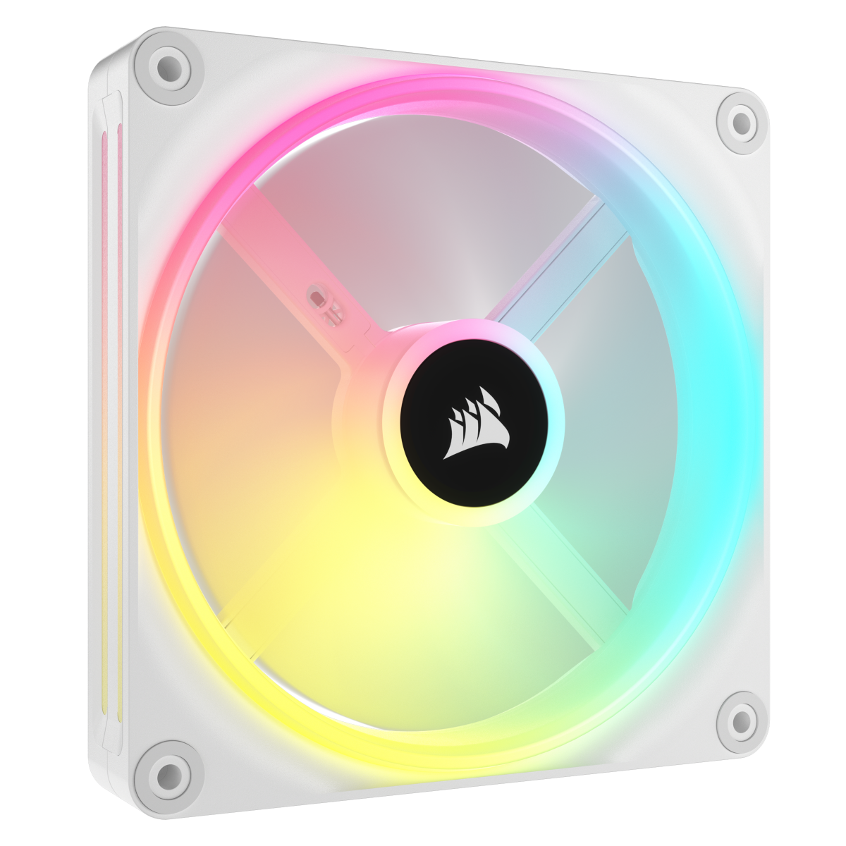 CORSAIR iCUE LINK QX140 RGB WHITE Erweiterungskit | 140mm Gehäuselüfter
