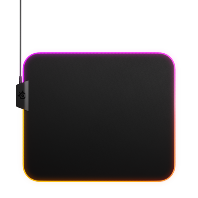 SteelSeries QcK Prism Cloth Medium - RGB-Gaming-Mauspad aus Stoff