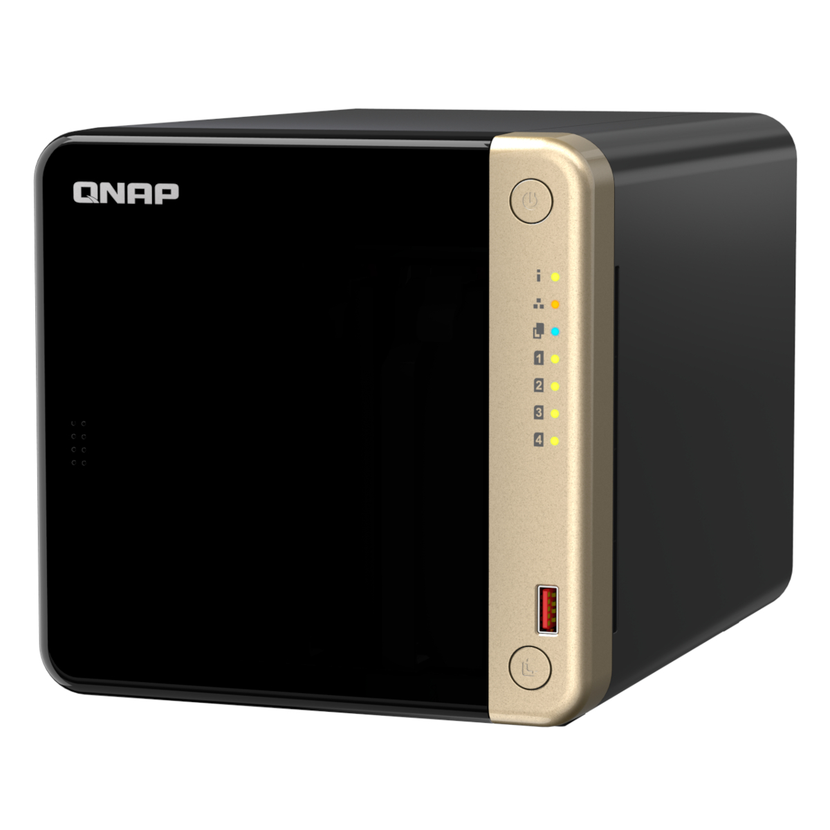 QNAP TS-464-8G 16TB WD Red Pro HDD NAS-Bundle - NAS online kaufen
