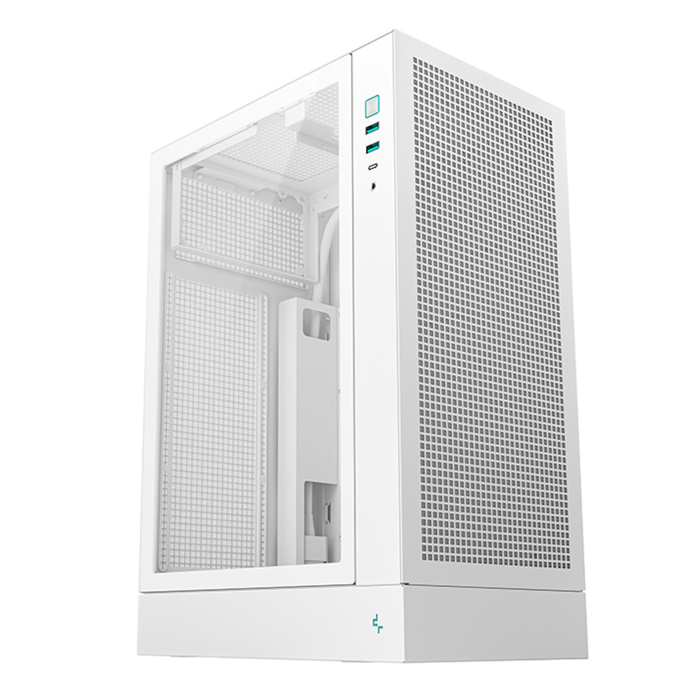 Deepcool Weiss Gehäuse Ch170 Plus Wh Midi Tower Weiß Micro Atx Mini-Itx - Bild 4