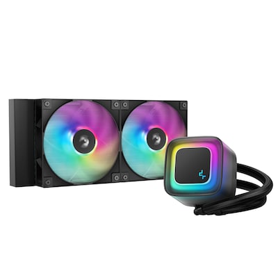 DeepCool LE240 V2 Prozessor All-in-One-Flüssigkeitskühler 12 cm Schwarz