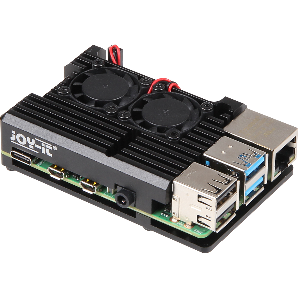Joy-iT Armor Case "BLOCK ACTIVE" für Raspberry Pi 4B