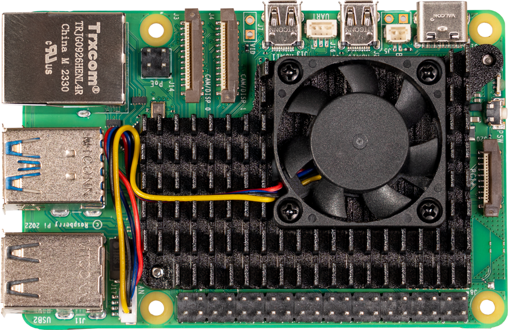 Joy-iT Aktive Kühlung für Raspberry Pi 5 - schwarz