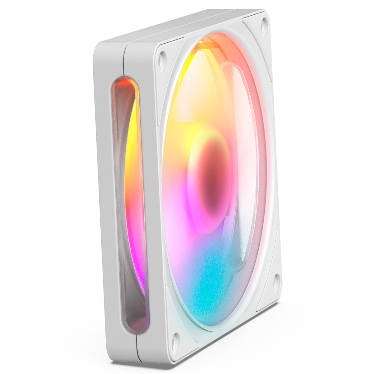 NZXT F Series F120 RGB White | Gehäuselüfter Kühlung Produkt Bild 2