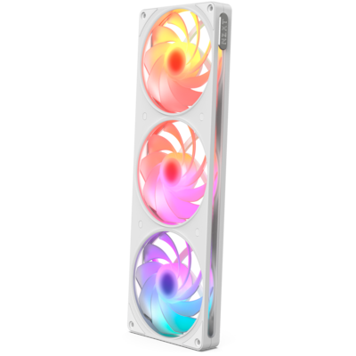 NZXT F Series F360 RGB Reverse White | Gehäuselüfter