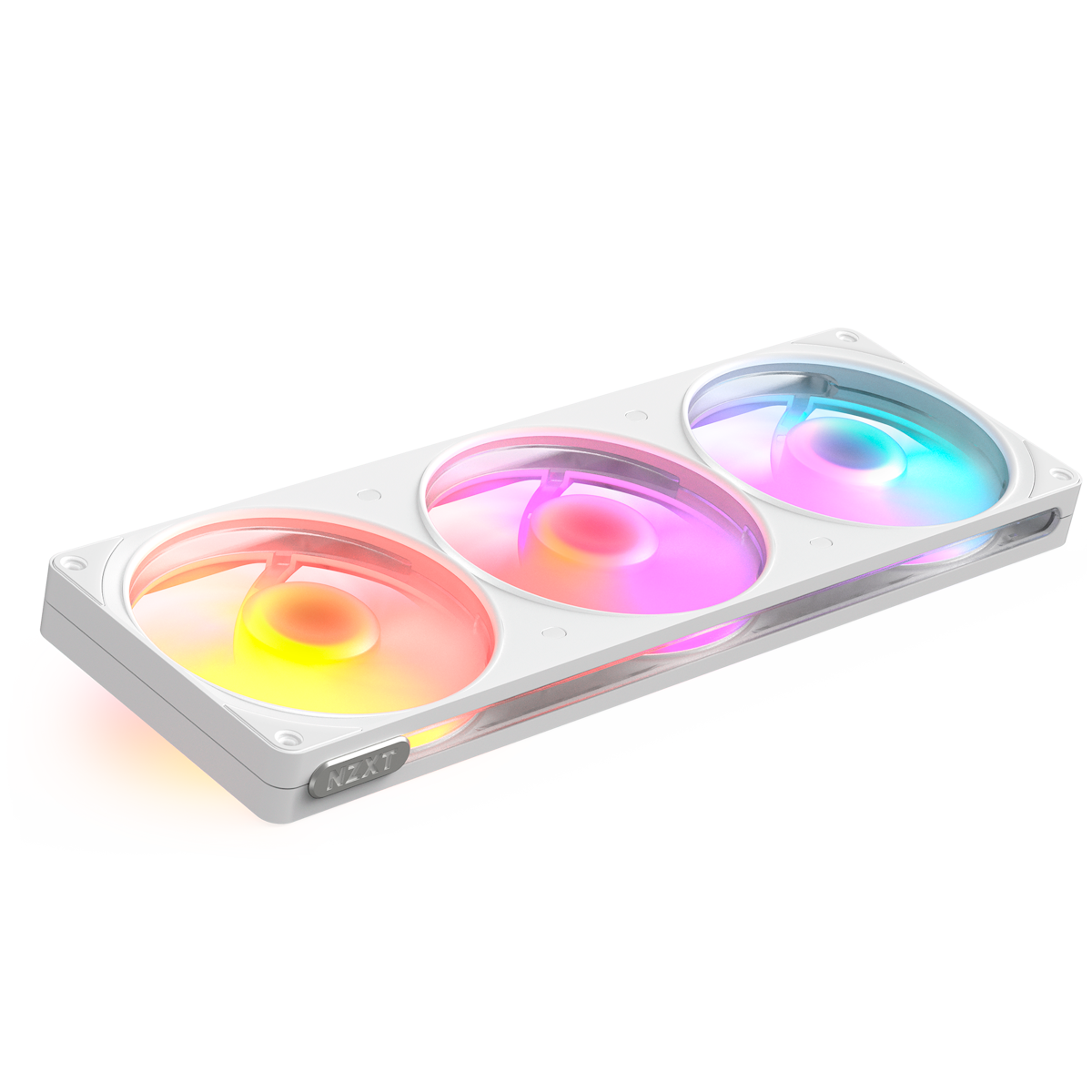 NZXT F Series F360 RGB White | Gehäuselüfter