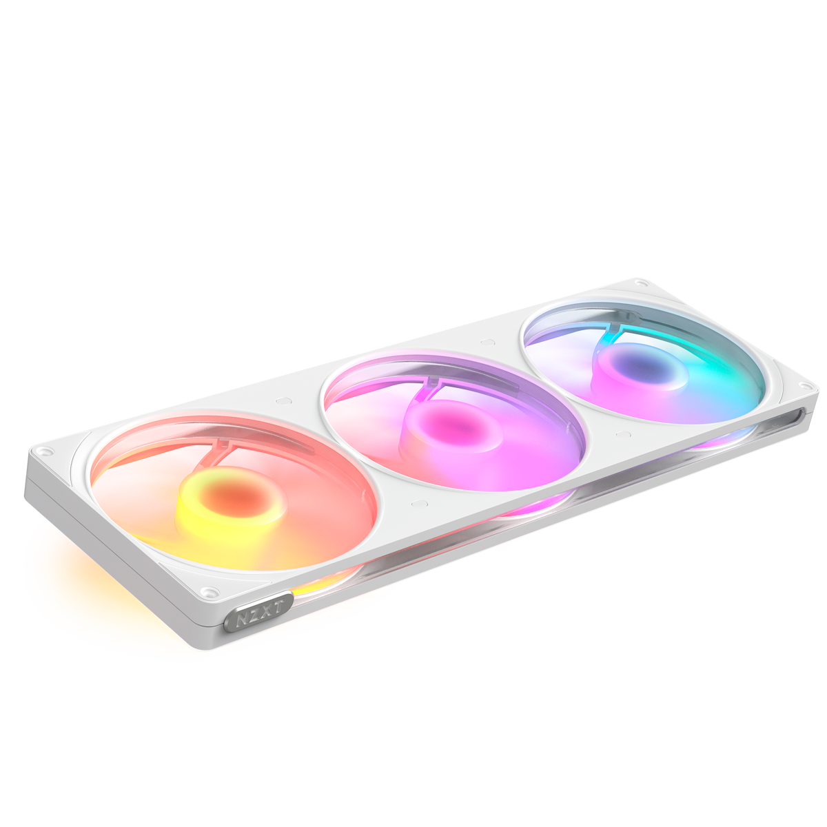 NZXT F Series F420 RGB White | Gehäuselüfter