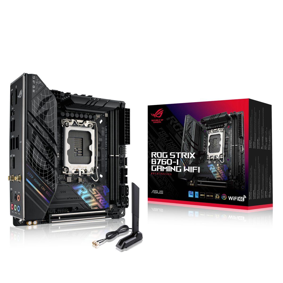 ASUS ROG STRIX B760-I GAMING WIFI Mainboard Sockel 1700 B-Ware