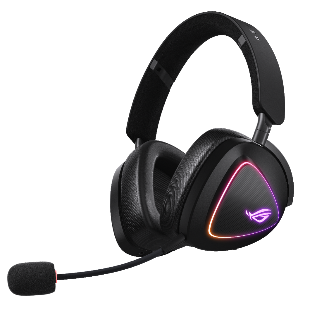 Thumbnail - ASUS ROG Delta II Gaming Headset kabelloses RGB Gaming Headset mit 110 Stunden Akku-Laufzeit und 10mm- Super-Breitband-M...