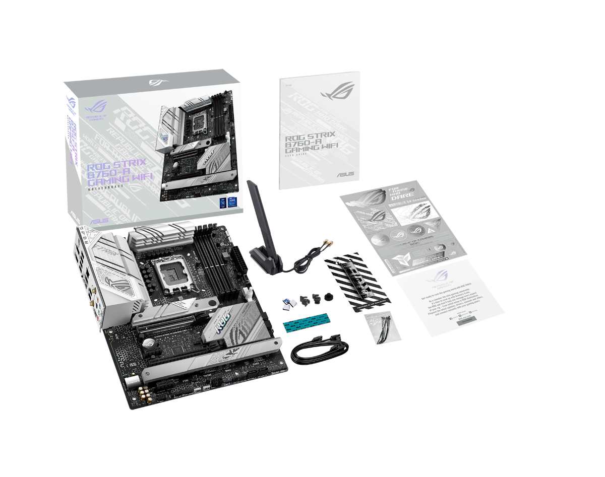 ASUS ROG STRIX B760-A GAMING WIFI Mainboard Sockel 1700 B-Ware Mainboards Produkt Bild 13