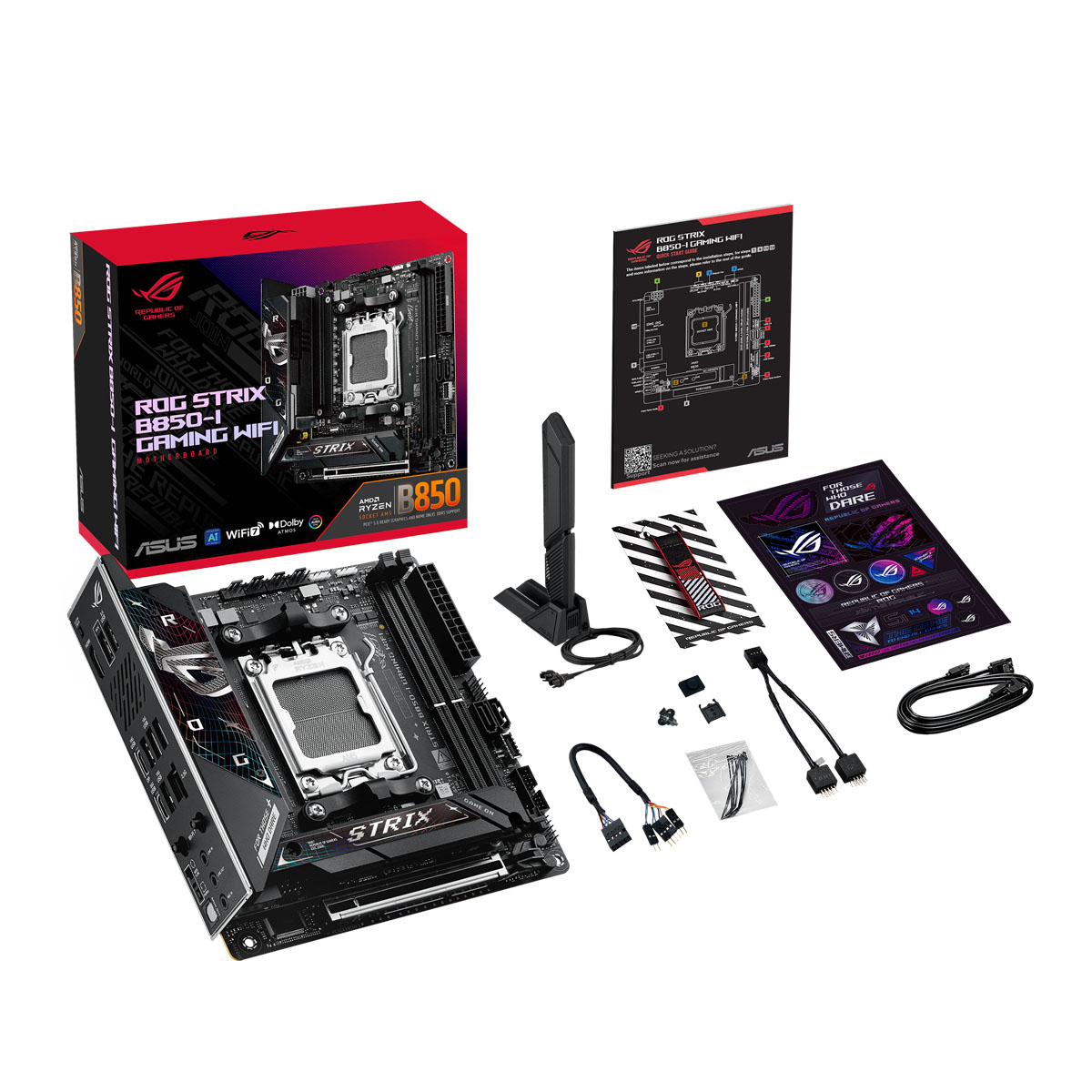 ASUS ROG STRIX B850-I GAMING WIFI Mainboard Sockel AM5 Mainboards Produkt Bild 11
