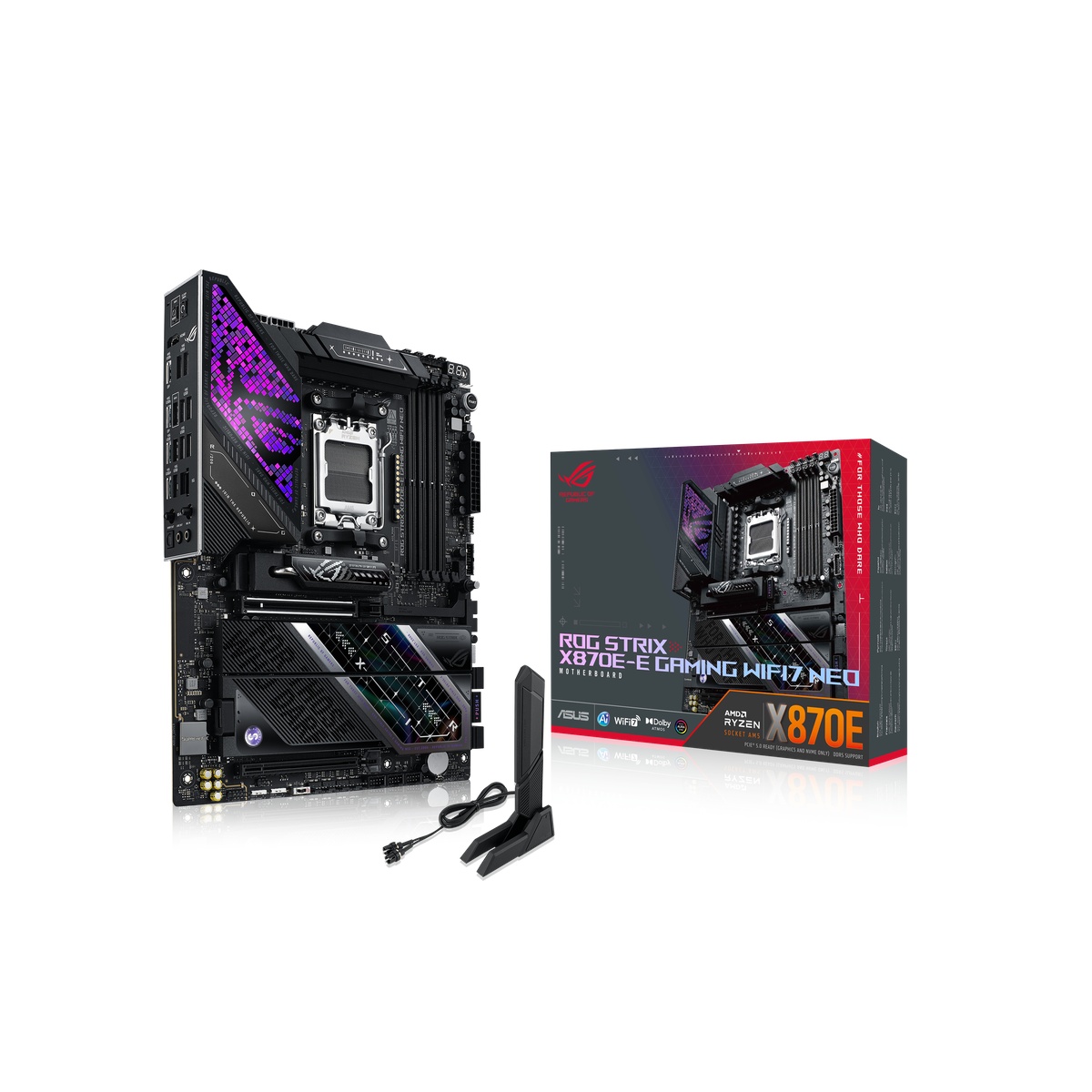 Image of ASUS ROG STRIX X870E-E GAMING WIFI7 NEO ATX Mainboard AM5 USB4
