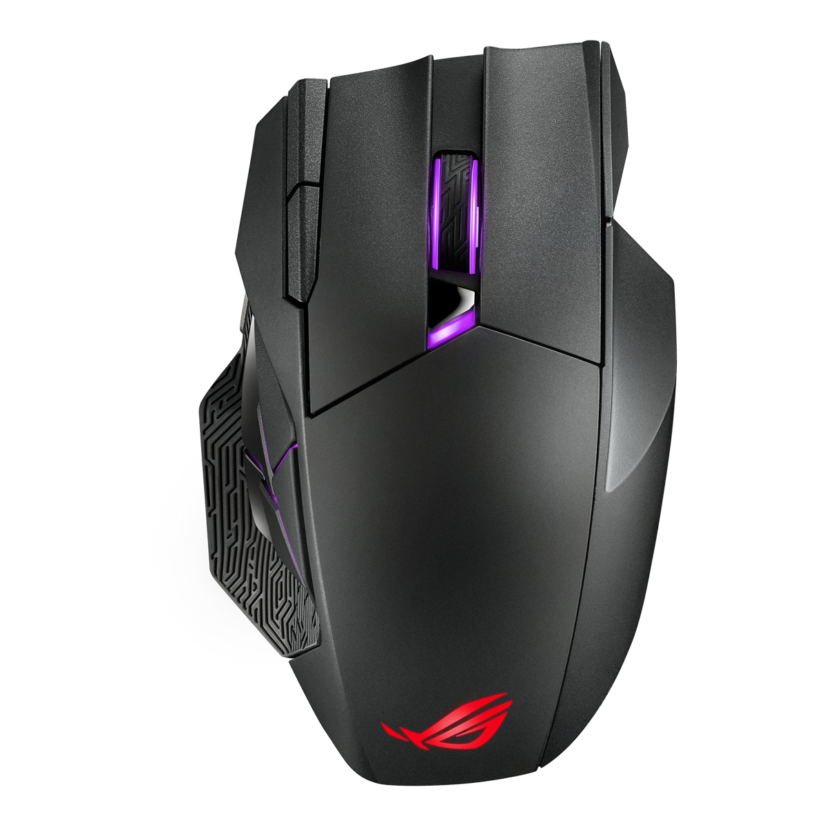ASUS ROG Spatha X kabellose Gaming Maus B-Ware - kabellose Gaming Maus mit 12 Tasten, 19.000 DPI, speziellem Design