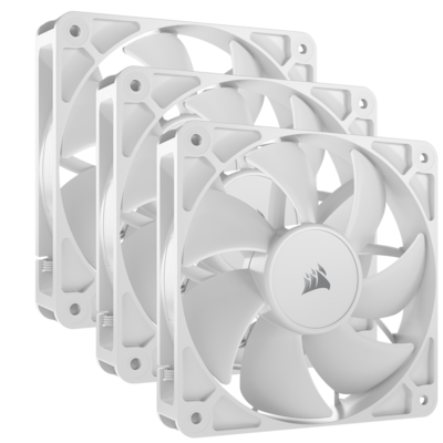CORSAIR RS120 White 3er-Pack | 120mm Gehäuselüfter B-Ware