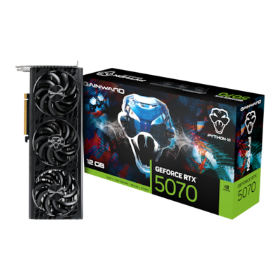 Thumbnail - Gainward GeForce RTX 5070 Python III - 12GB GDDR7, HDMI, 3x DP