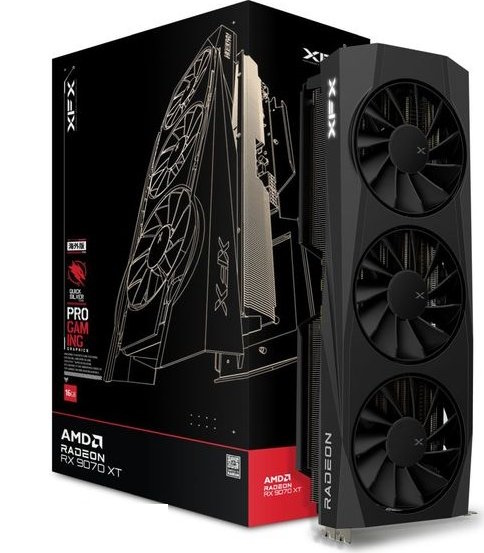 XFX Radeon RX 9070XT QUICKSILVER Gaming 16GB - 16GB GDDR6, 1x HDMI, 3x DP