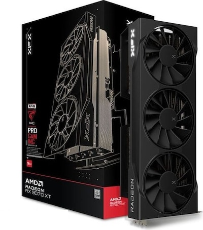 XFX Radeon RX 9070XT SWIFT Gaming 16GB B-Ware - 16GB GDDR6, 1x HDMI, 3x DP