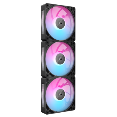 CORSAIR iCUE LINK RX120 MAX RGB schwarz 3er-Pack | Gehäuselüfter