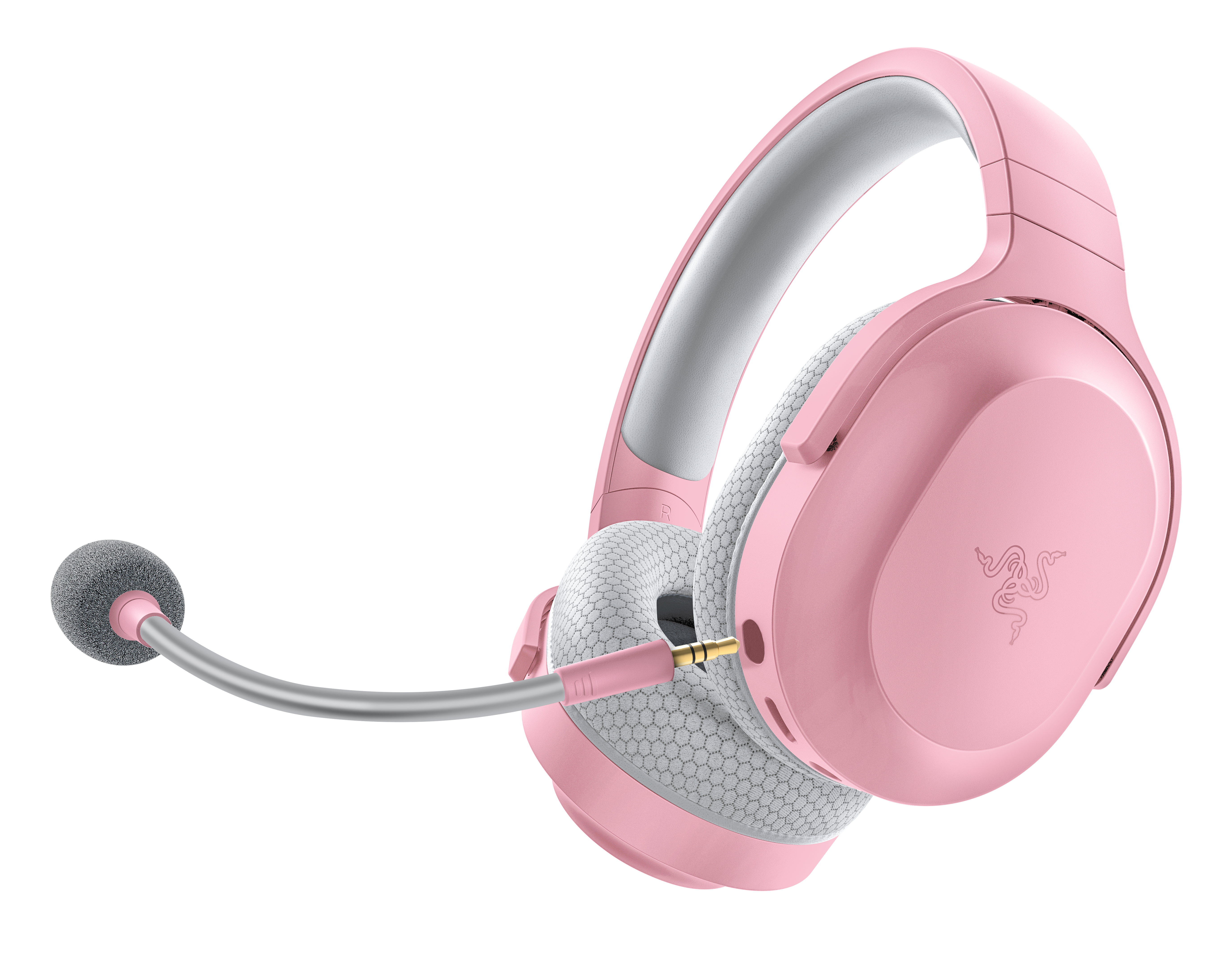 Razer Barracuda X Gaming Headset Quartz B-Ware - Kabelloses Multiplattform-Headset für Gaming und mobile Geräte