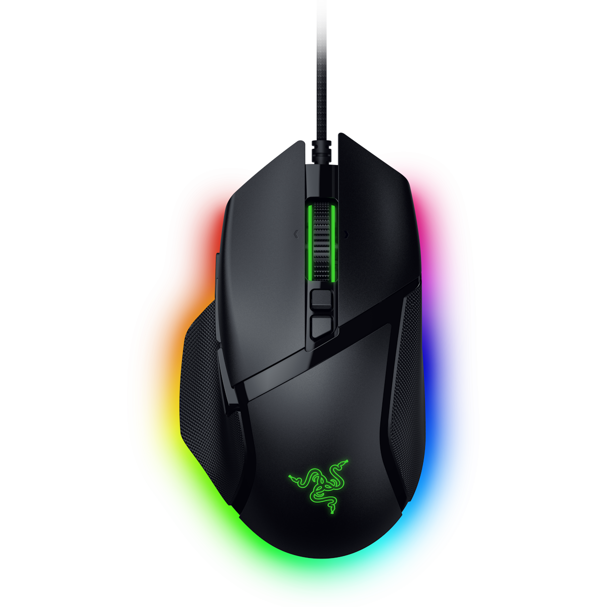 Razer Basilisk V3 35K B-Ware - Vollständig anpassbare ergonomische kabelgebundene Gaming-Maus mit Focus Pro 35K Sensor
