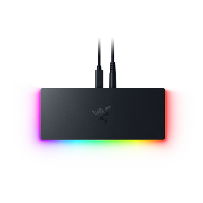 Razer Thunderbolt 5 Dock Desktop-RGB-Dock für mehrere Geräte & Bildschirme, schwarz
