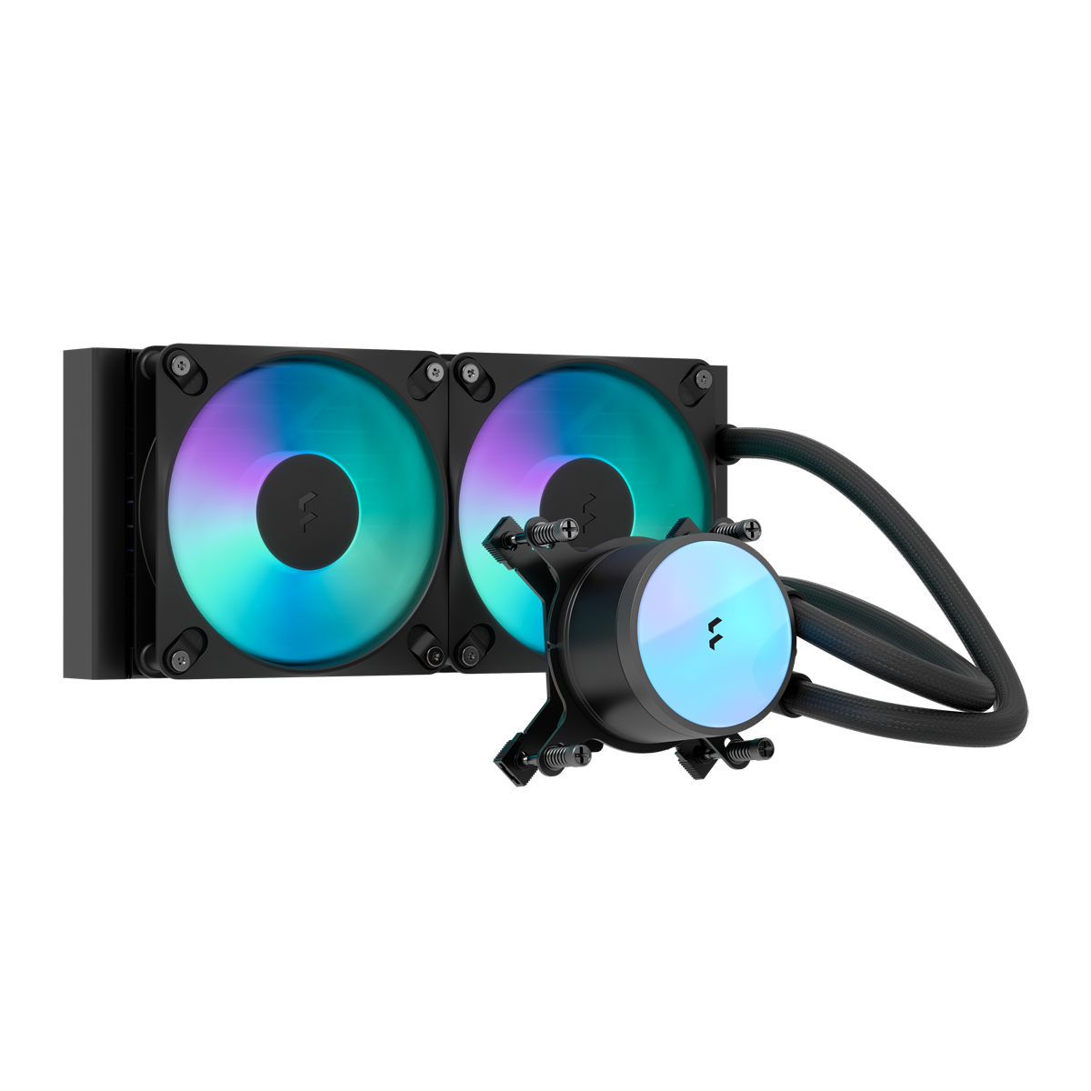 Fractal Design Radius 240 RGB Black | AiO-Wasserkühlung